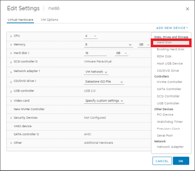 nvme fc guest os disk 5