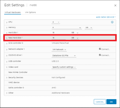 nvme fc guest os disk 6