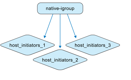 Non-ONTAP tools managed igroup