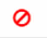 A cancel icon